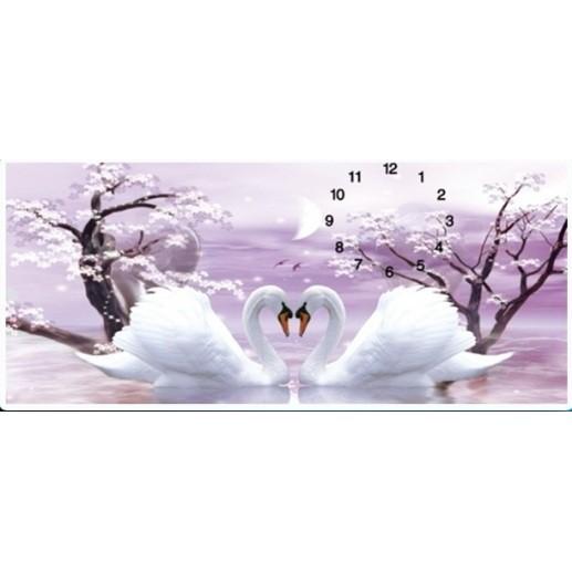 Tranh đính đá Uyên ương hạnh phúc - LV204
