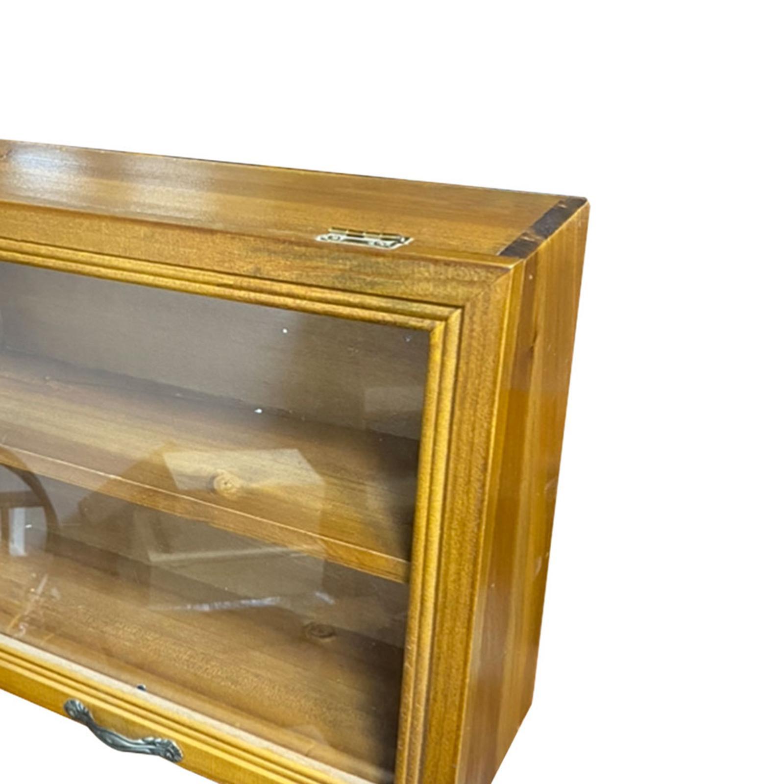 Wood Cabinet Desktop Display Rack Shelf for Bathroom Kitchen Cabinet