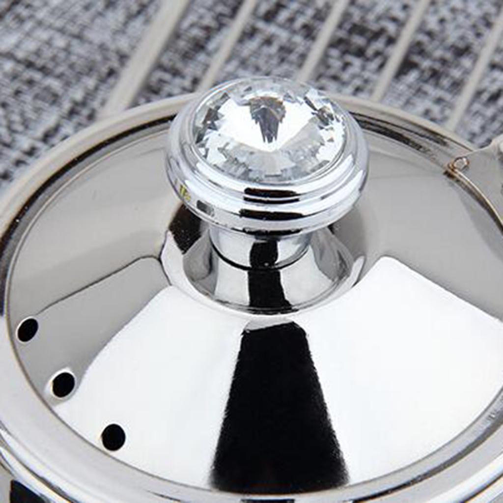 Outdoor Camping Stainless Steel 1.5L TeaKettle Kitchen Mini Tea Pot + Infuser