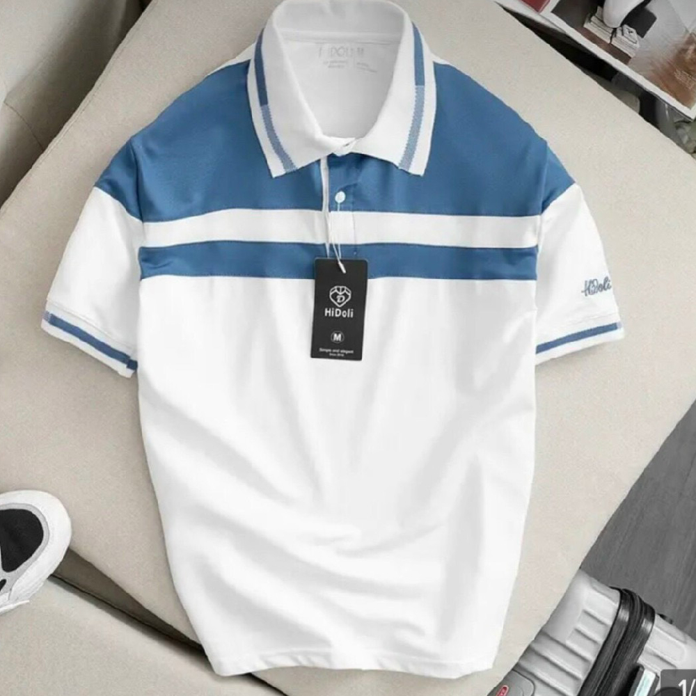 Áo Thun Polo Cặp Nam Nữ Tay Ngắn Unisex thương hiệu Chandi thiết kế cố bẻ thêu không bong tróc khi giặt PLN33