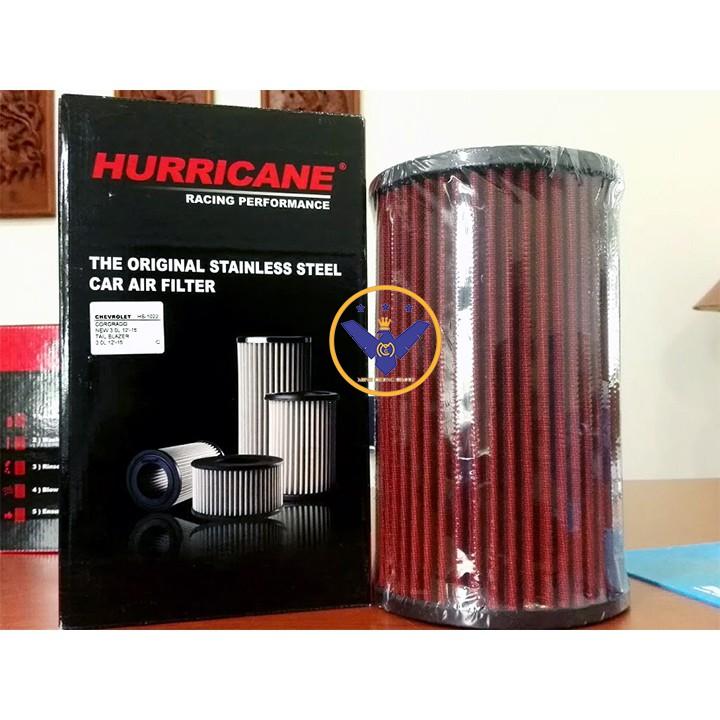 Lọc gió động cơ Cotton vải thấm dầu Hurricane HS-1022 cho xe Chevrolet Colorado, Trailblazer
