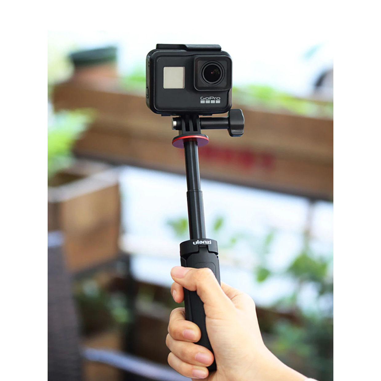 Ulanzi MT-09 - Tripod Tích Hợp Gậy Selfie Cho GoPro Và Action Camera - Hàng chính hãng