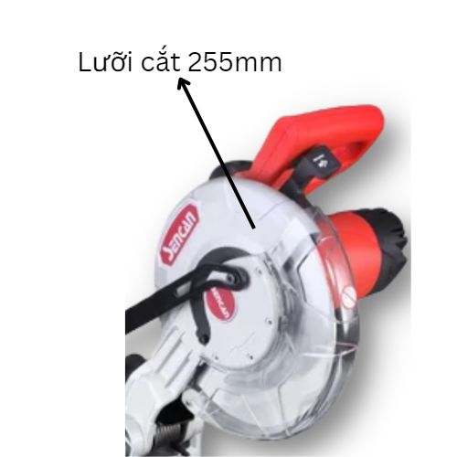 Máy cắt nhôm trượt nghiêng 45° Sencan 552506