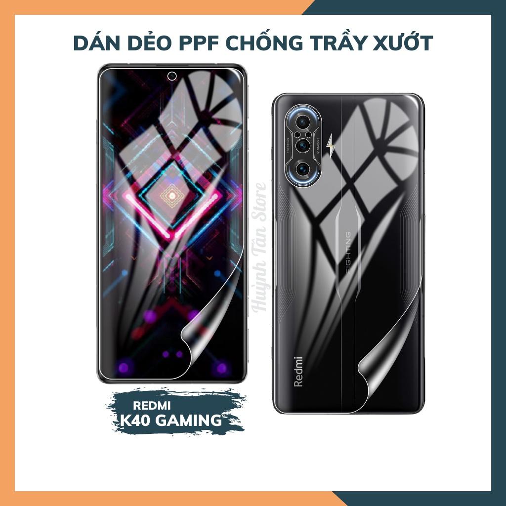 Dán dẻo PPF Redmi K40 Gaming trong suốt hoặc nhám , chống trầy xướt, giữ nguyên vẻ đẹp ban đầu