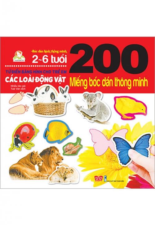 202 Miếng Bóc Dán Thông Minh - Các Loài Động Vật