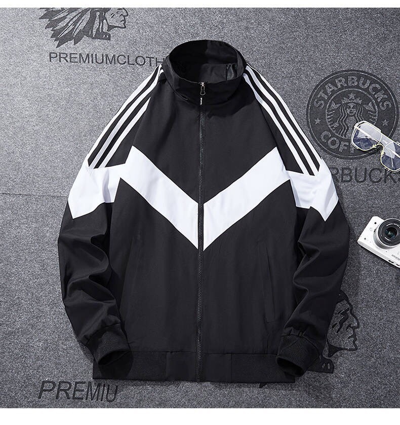 Áo khoác dù nam nữ, phối họa tiết thời trang cao cấp Obok Fashion mẫu mới nhất MS03