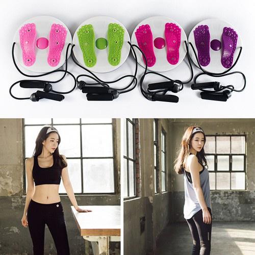 Đĩa Xoay Eo Tập Thể Dục 360 Độ Có Dây Cân Bằng Cao Cấp