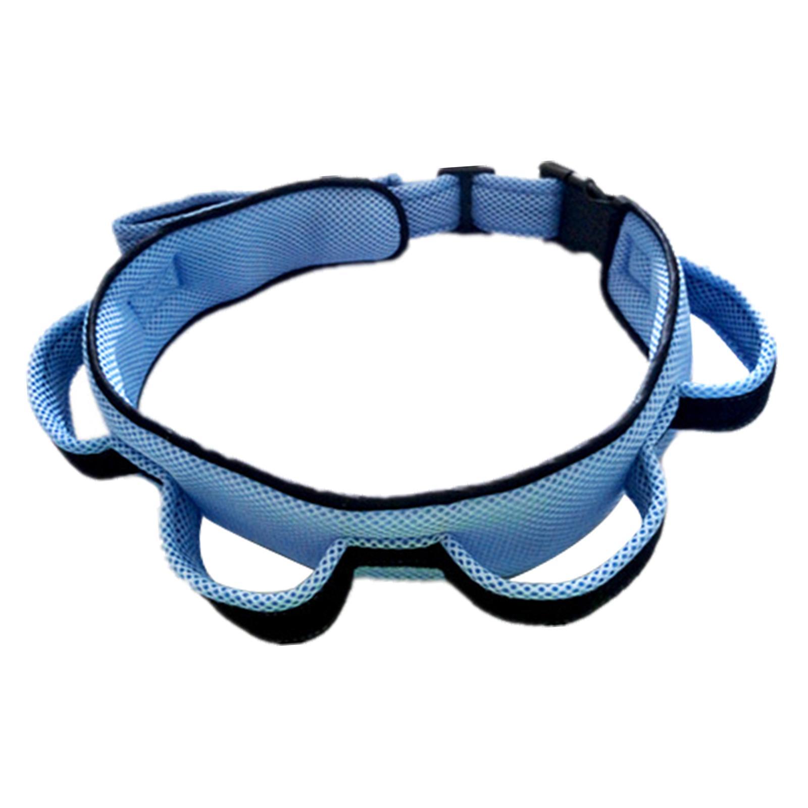 Walking Belt with 4 Handles Adjustable Assistant Equipment Tool Band Sling Waist Belt for Patient Seniors Medical Nursing Disabled