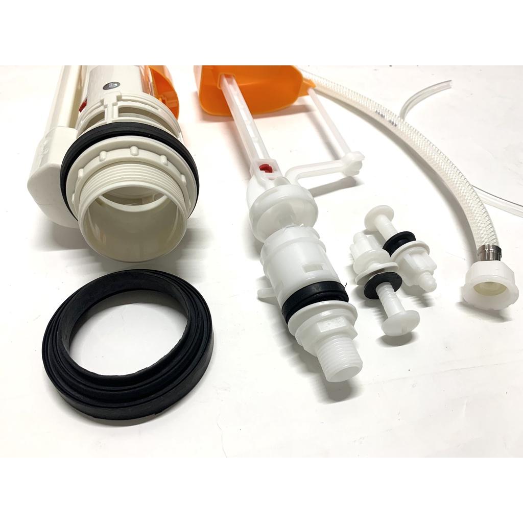Bộ Xả 2 Nhấn Bồn Cầu Xi e Vàng Hùng Anh