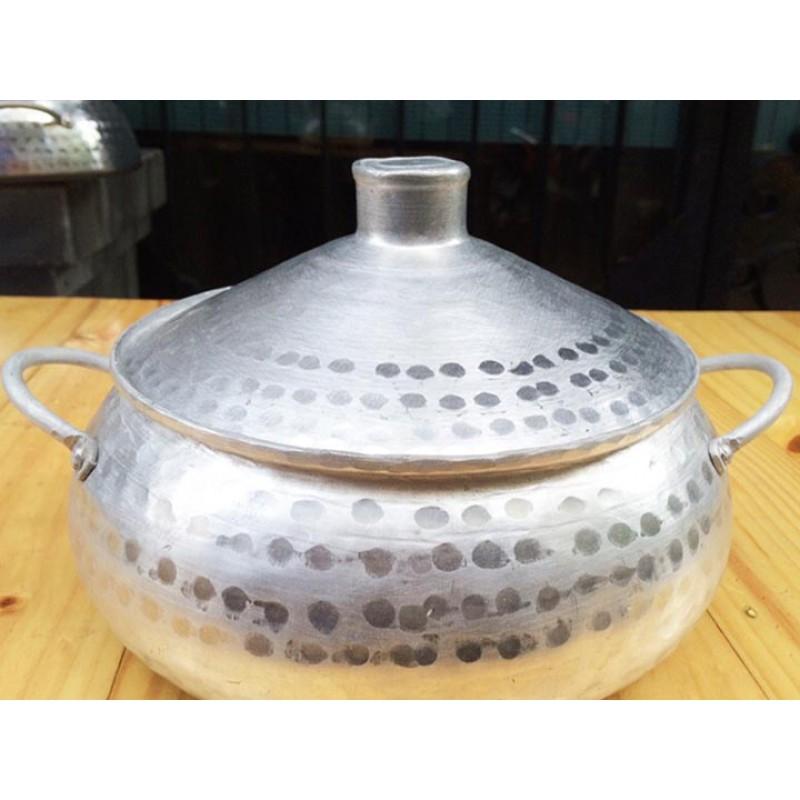 Nồi lẩu nhôm dân dã Bắc Bộ Văn Lôi 22cm cho bữa ăn thêm ngon lẩu dân dã bắc bộ