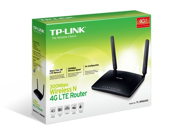 Bộ phát wifi 4G Tp-link TL-MR6400 + Sim 4G Mobifone Trọn Gói 12 Tháng - Hàng chính hãng