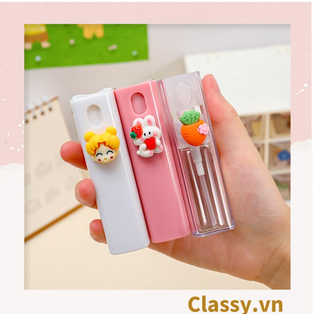 Bình xịt dạng phun sương 10ml, chiết mỹ phẩm nhỏ gọn mang theo bên người Classy PK1411