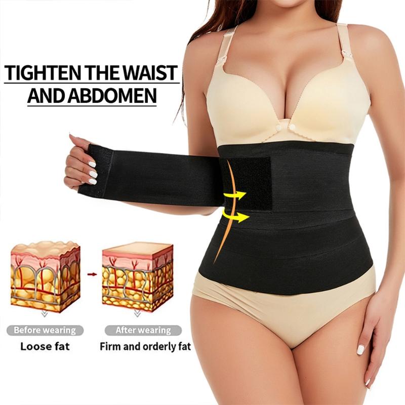 Băng Quấn Eo Tàu Shaperwear Thắt Lưng Nữ Giảm Béo Bụng Đai Corset Top Co Giãn Ban Nhạc Cincher Tập Toàn Thân M6CD