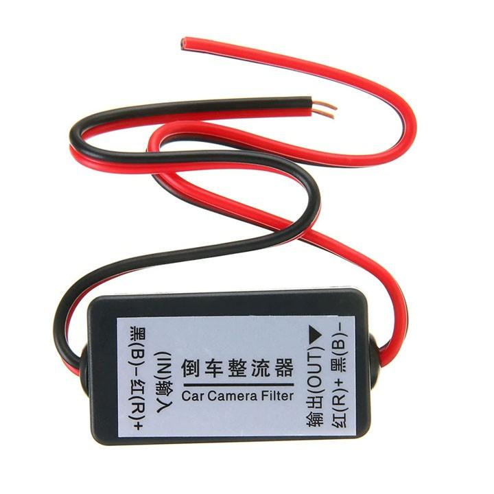 Bộ lọc nguồn cho Camera lùi ô tôbị nhấp nháy hoặc nhiễu