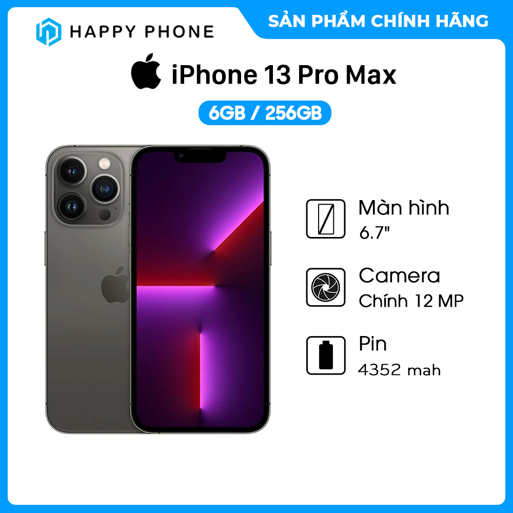 Điện thoại iPhone 13 Pro Max 256GB (VN/A) - Hàng chính hãng