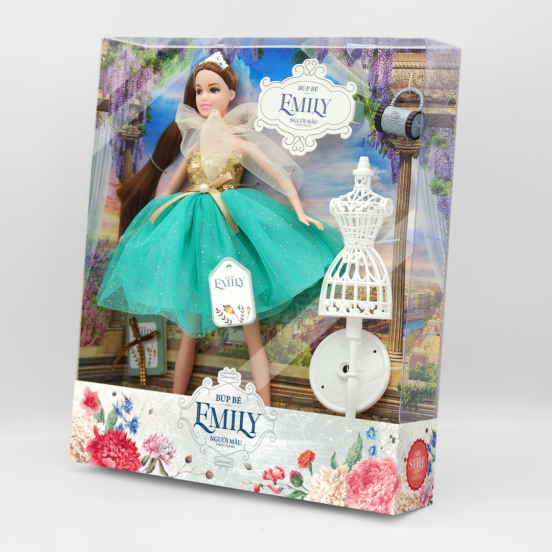 Đồ Chơi Búp Bê Cho Bé - Búp bê Emily - Người mẫu thời trang DK 81030