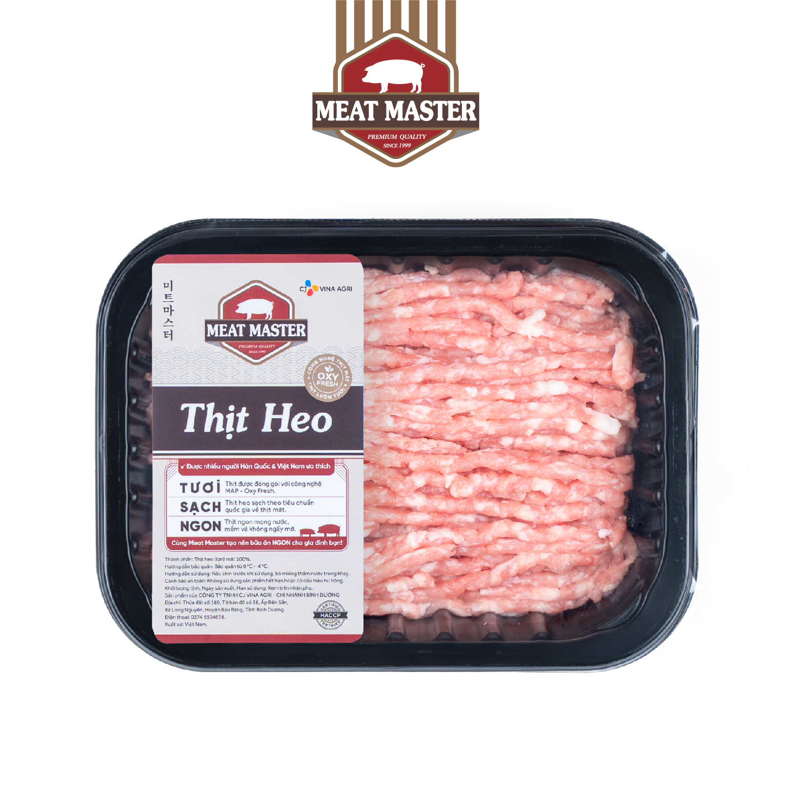 Combo Heo tiết kiệm Thịt xay - Cốt lết Meat Master - Giao nhanh