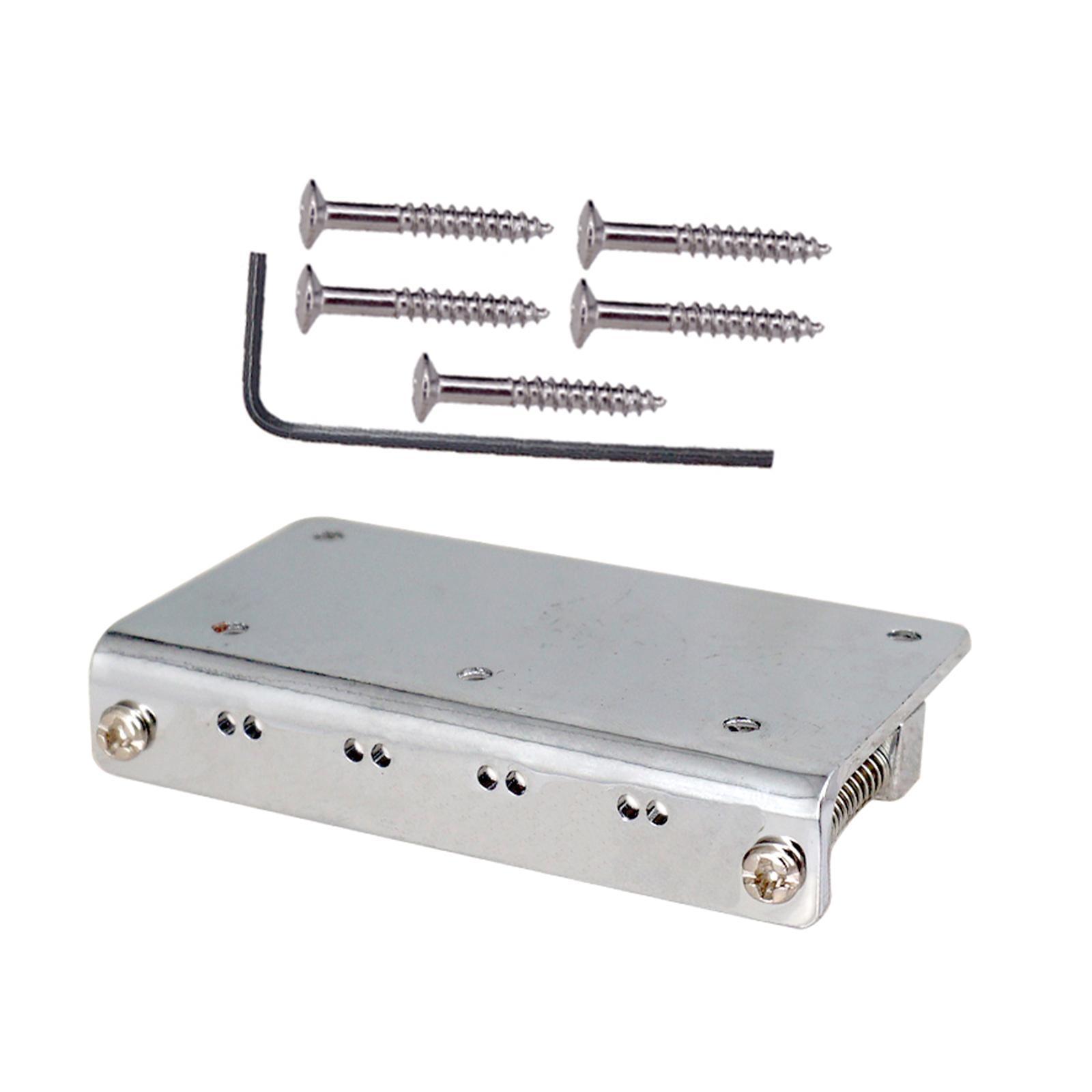 Zinc Alloy Mandolin Guitar Tailpiece for 8 String Mandolin Replacement Parts