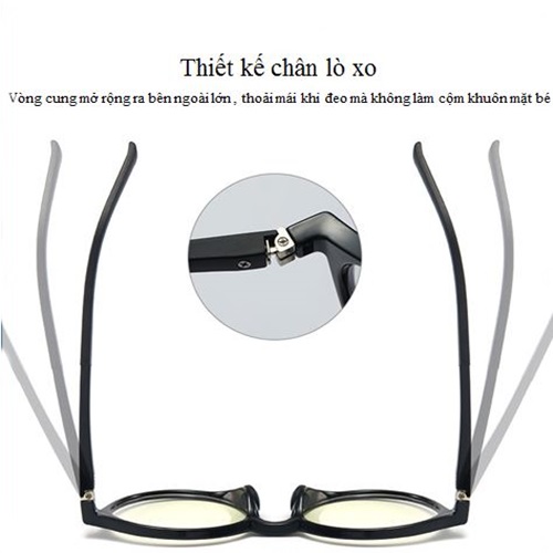 Kính chống ánh sáng xanh + tia UV dành cho trẻ em MK3 ( tặng hộp đựng kính hình ô tô )