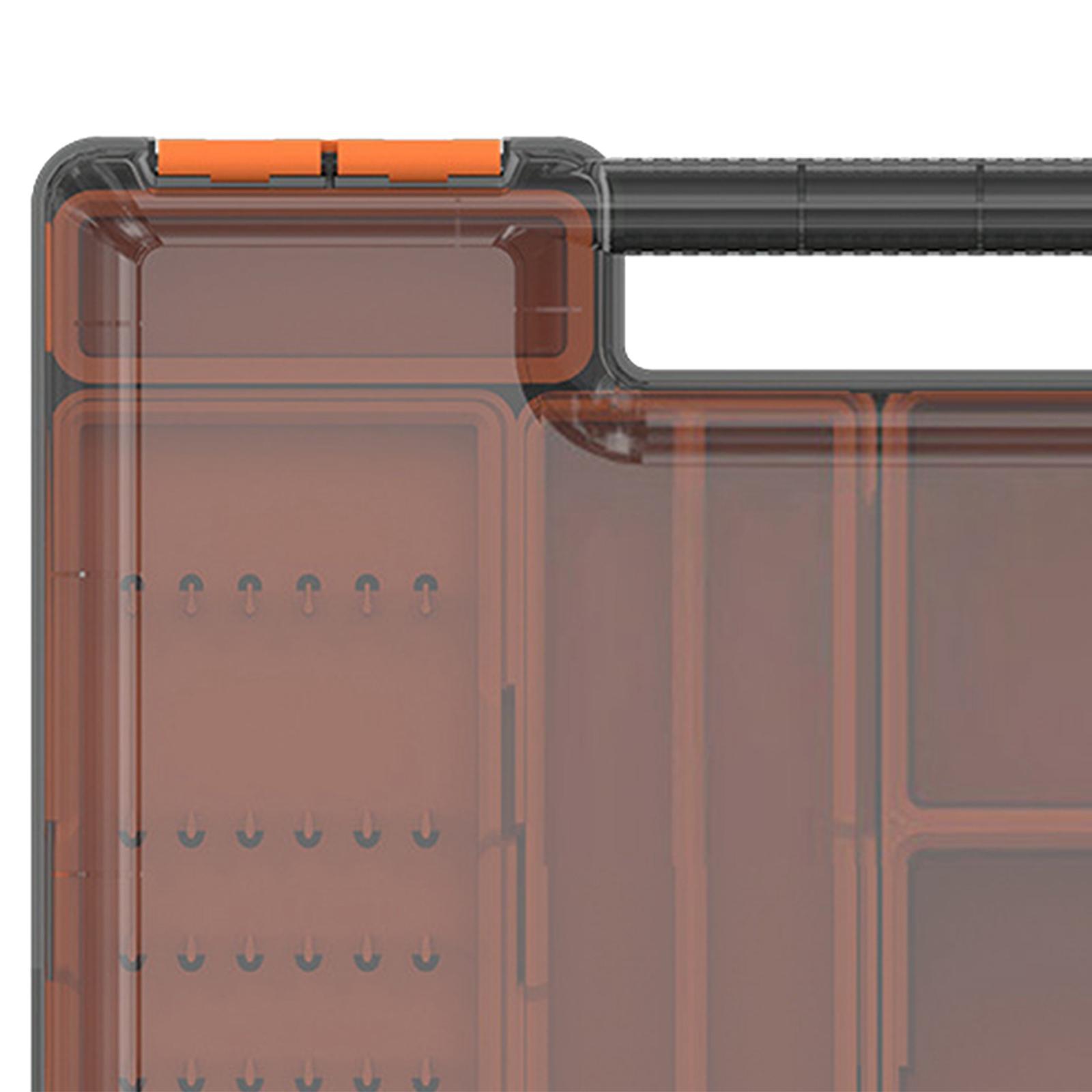 Fishing Tackle Box, Fishing Lures Box, Hard Case, Portable Fishing Accessories Water Resistant Storage Case Organizer for Carp Fishing
