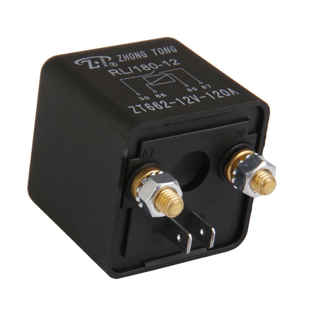 Car Truck Auto Automotive DC 12V 120A 120 AMP Relay Relays 4 Pin 4P