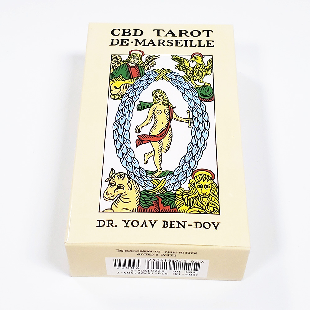 [Size Gốc] Bộ Bài CBD Tarot De:Marseille 7x12 Cm Tặng Đá Thanh Tẩy