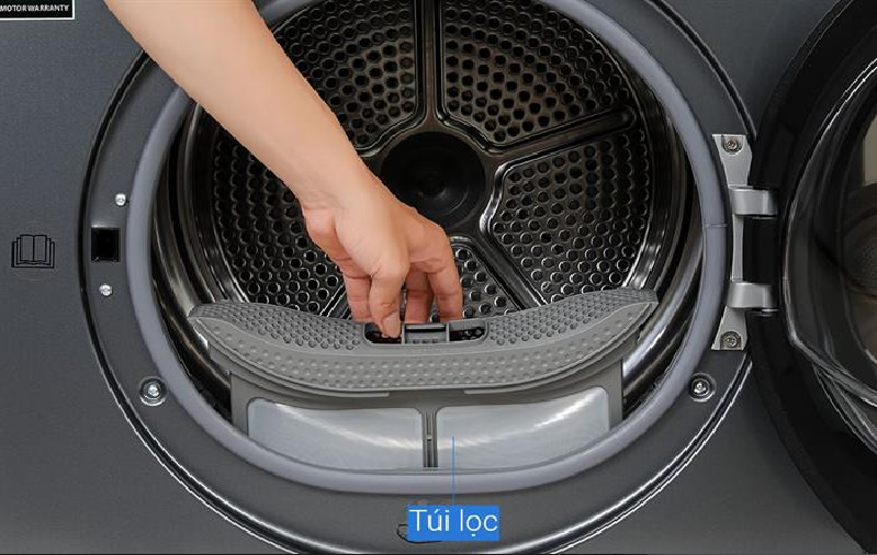 Máy sấy bơm nhiệt Toshiba 8 kg TD-T21B90HWV(MG) - HÀNG CHÍNH HÃNG - CHỈ GIAO HCM