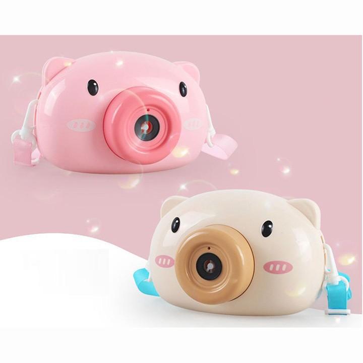 Máy Ảnh Thổi Bong Bóng Siêu Cute Hình Lợn