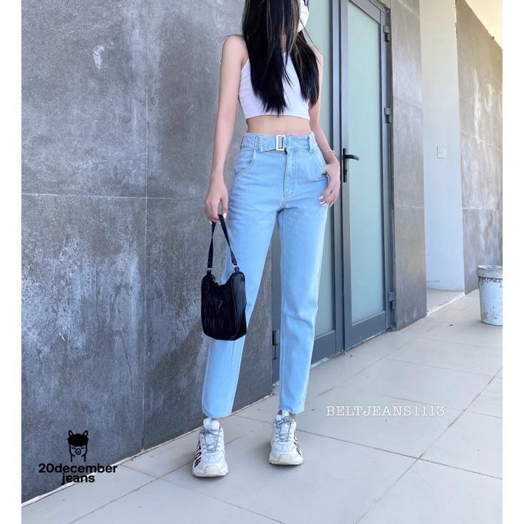 Quần Belt Momjeans mã 1113