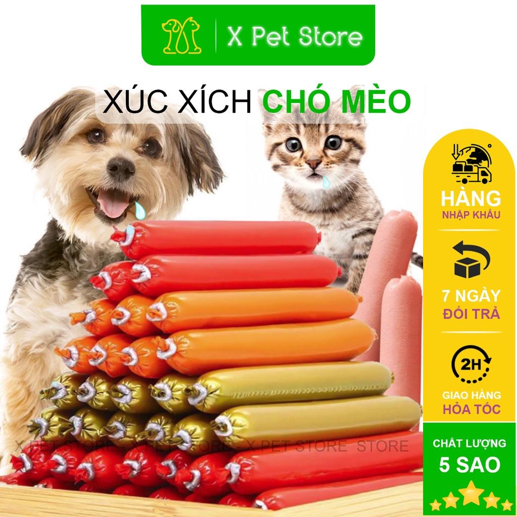 Xúc Xích Cho Chó Mèo, Xúc Xích Thơm Ngon, Đủ 3 Vị, 15g