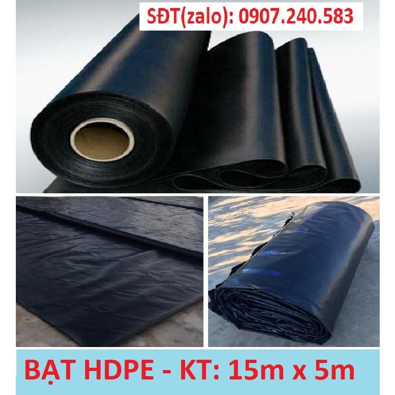 Bạt HDPE, Bạt lót hồ ốc, bạt lót hồ nuôi tôm, cá, ếch, lươn... bằng màng HDPE