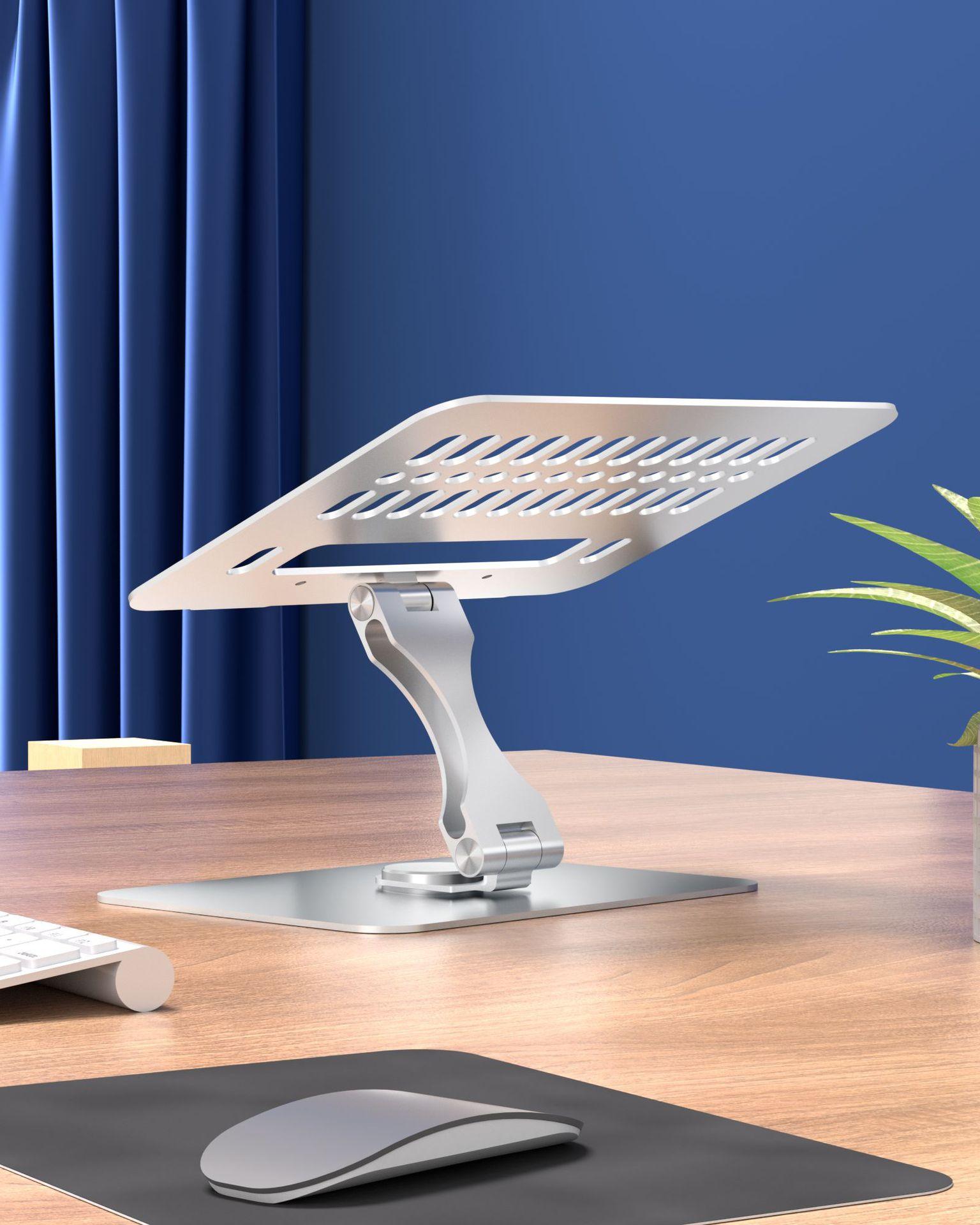 Giá đặc biệt giá xuất xưởng bán trực tiếp hợp kim nhôm di động gấp xoay 360 độ giá đỡ máy tính