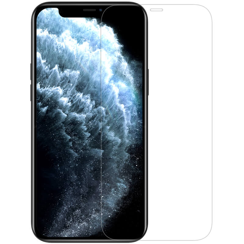 Miếng dán màn hình kính cường lực iPhone 12 Pro Max hiệu Nillkin Amazing H+ Pro mỏng 0.2 mm, vát cạnh 2.5D, chống trầy, chống va đập - Hàng chính hãng