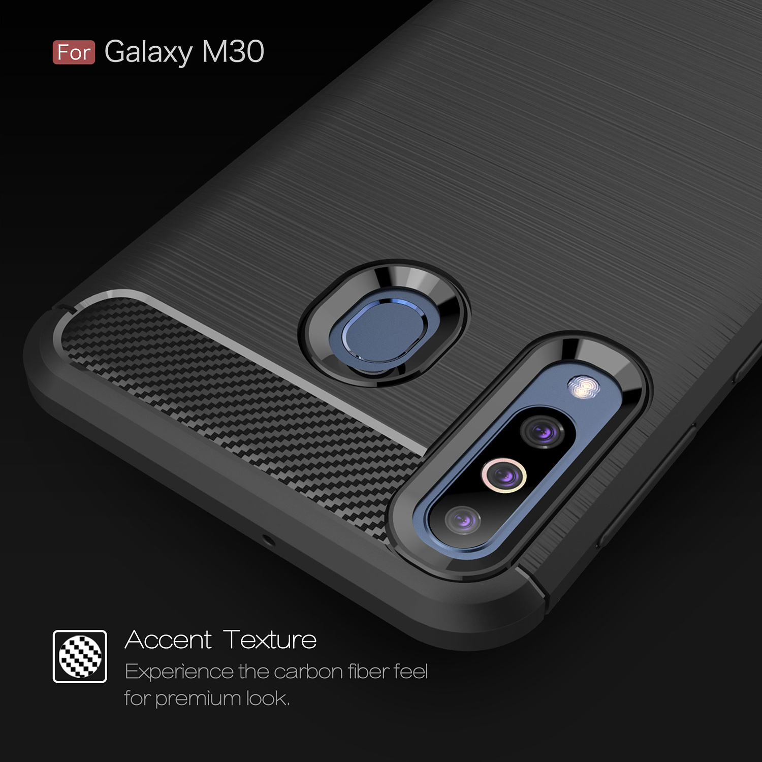 Ốp lưng chống sốc cho Samsung Galaxy M30 hiệu Likgus - Hàng nhập khẩu