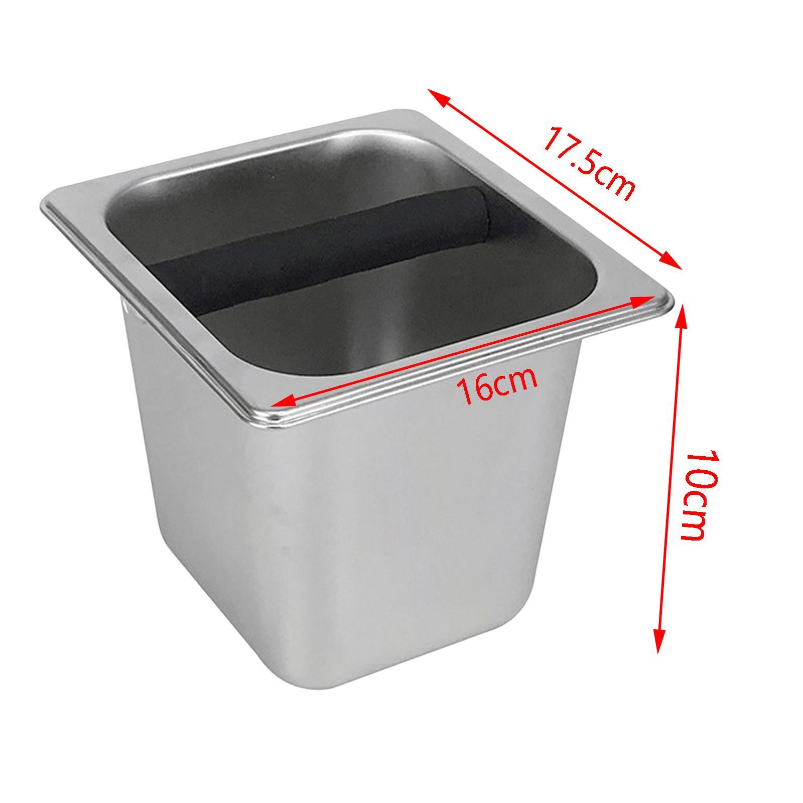 Stainless Steel Espresso with Rubber Bar for Home, Kitchen, Cafe Shop,