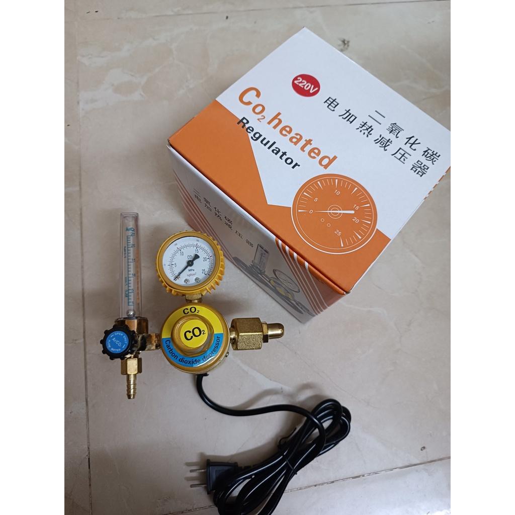 Đồng hồ CO2 dùng cho máy hàn mig 36V và 220V