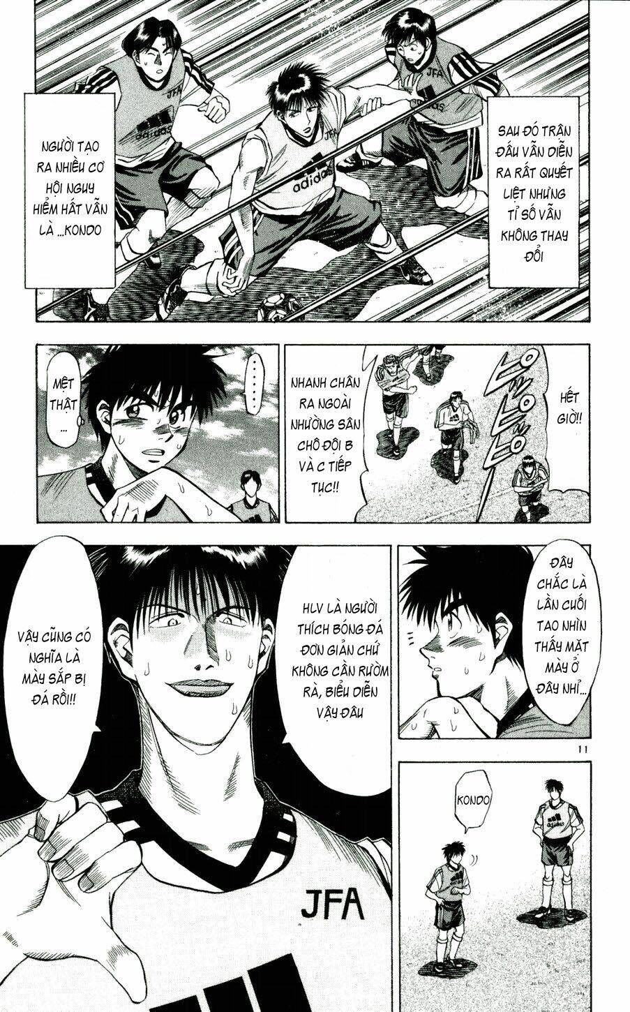 vũ điệu trên sân cỏ - fantasista chapter 41 10