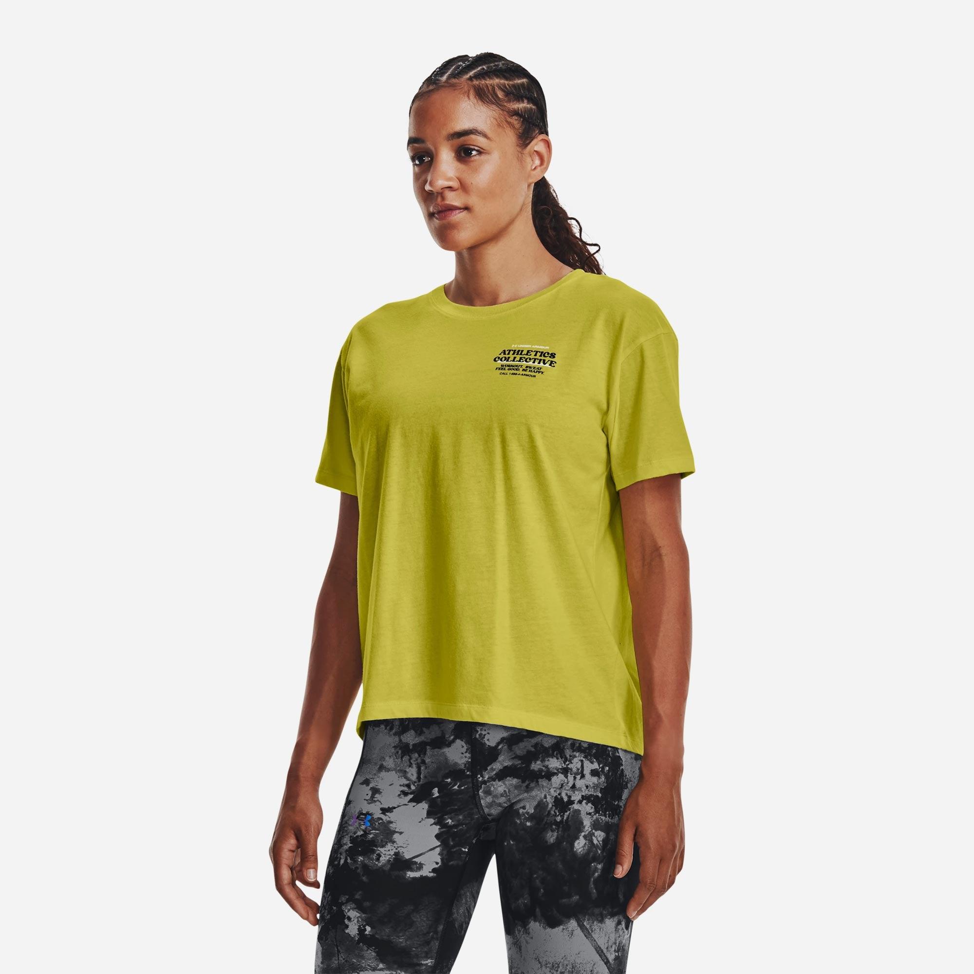 Áo thun thể thao nữ Under Armour Boost Your Mood - 1375368-720