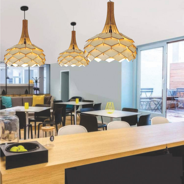 Đèn Gỗ Trang Trí