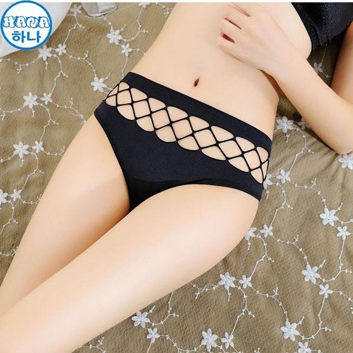 Quần Lọt Khe Nữ ️️ Quần Lót Lọt Khe cotton bông sexy Cao Cấp cạp dây chéo cá tính