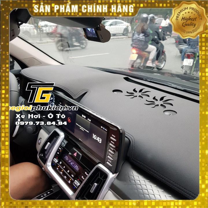 Thảm da Taplo Kia Sorento 2021 vân Carbon cao cấp