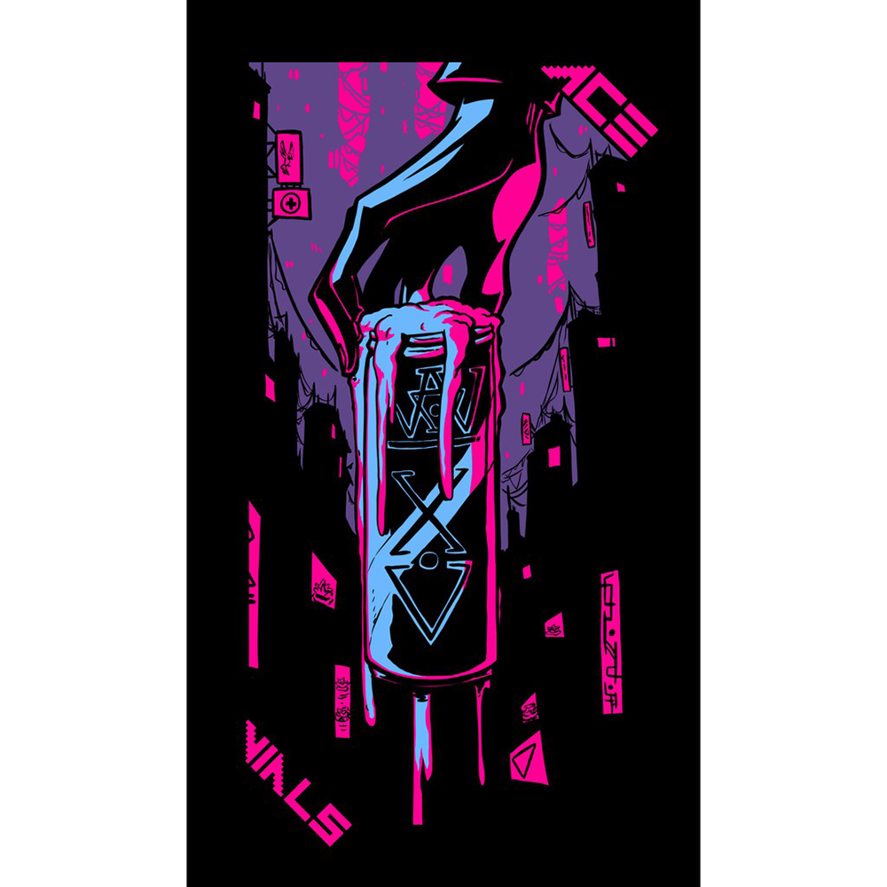 Bộ Bài Neon Moon Tarot 78 Lá  Đá Thanh Tẩy