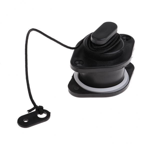 2-6pack Universal PVC Scupper Drain Valve Cap for Kayak Inflatable Boat 24mm
