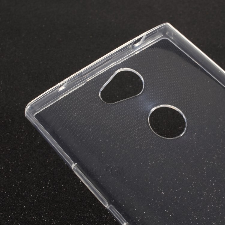 Ốp lưng silicon dẻo trong suốt loại A cao cấp cho Sony Xperia L2