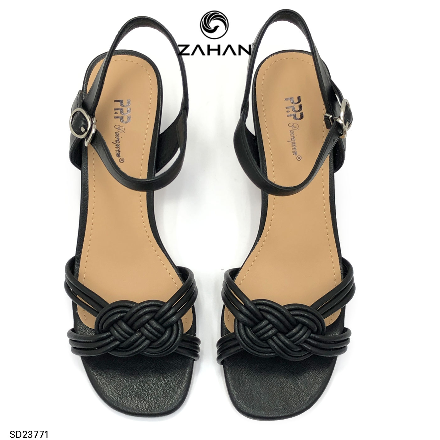 Sandal nữ quai xoắn qccc ,5cm SD23771