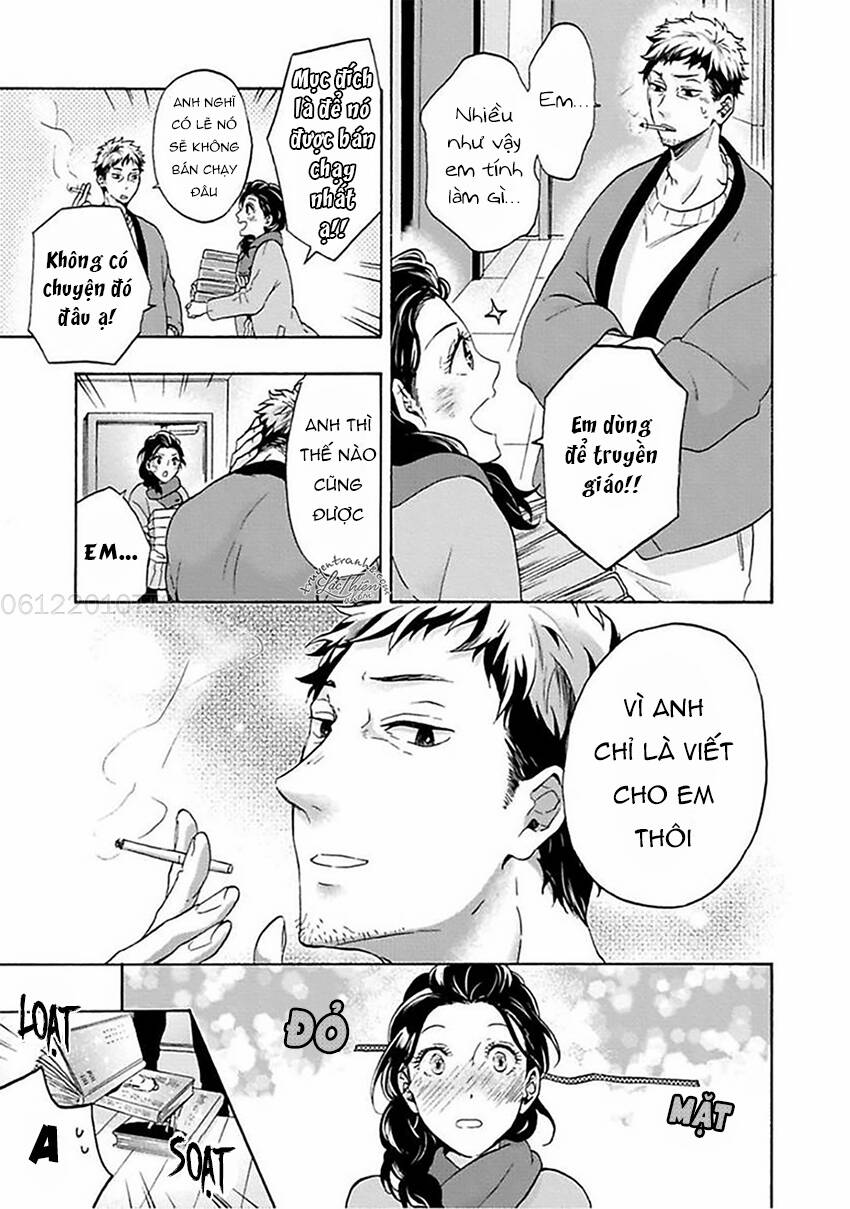 biên tập viên mộng mơ và tiểu thuyết gia chán đời chapter 7 33