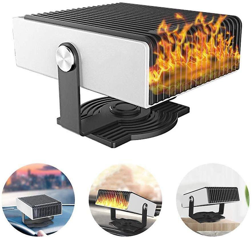 Máy sưởi ô tô di động 12V, 2 trong 1