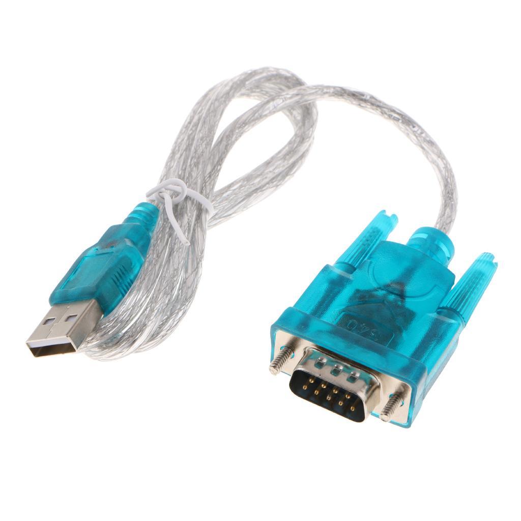 USB to RS232 Serial Port 9 Pin DB9 Cable Serial COM Port Adapter Convertor