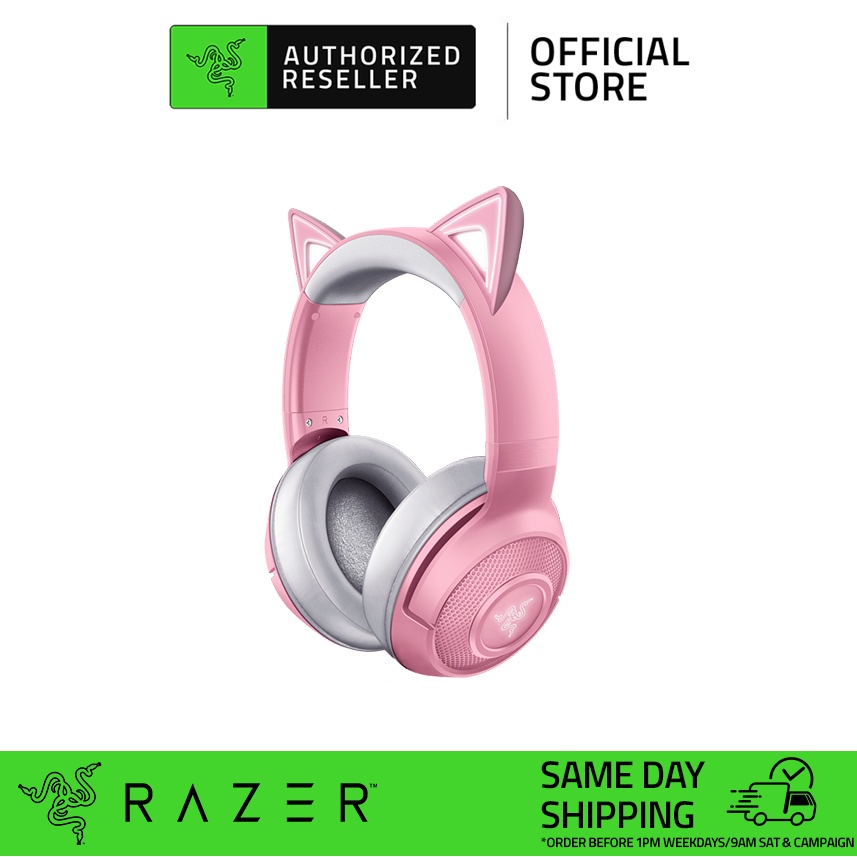 Razer Kraken BT Kitty Tai nghe chơi game Bluetooth không dây với Razer Chroma RGB - Hàng nhập khẩu