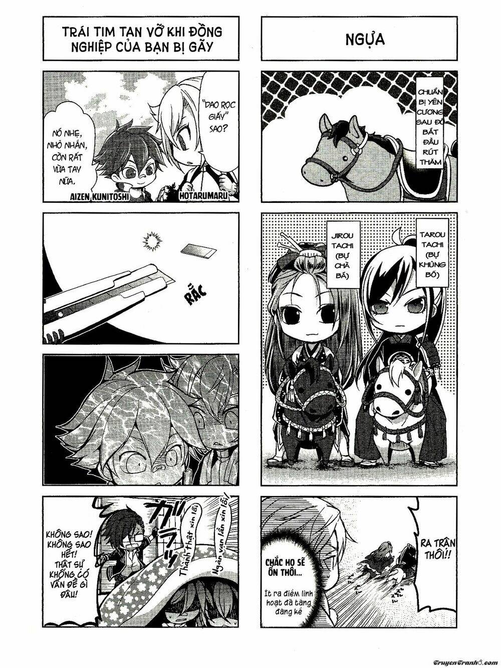 touken ranbu 4-koma chapter 1 9